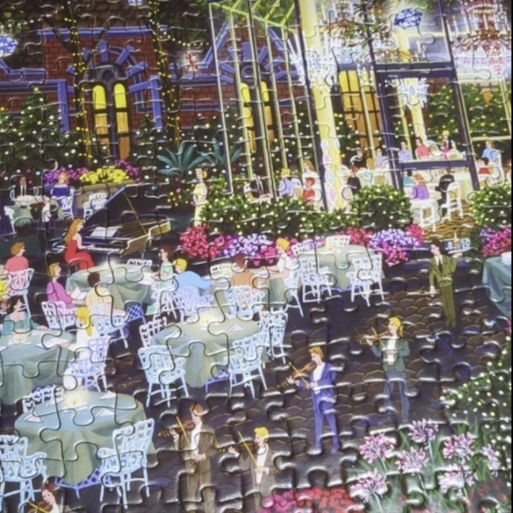 4 Bargain Jigsaw Puzzles Art By Thomas Kinkade and Alexander Chen - Picture 15 of 15